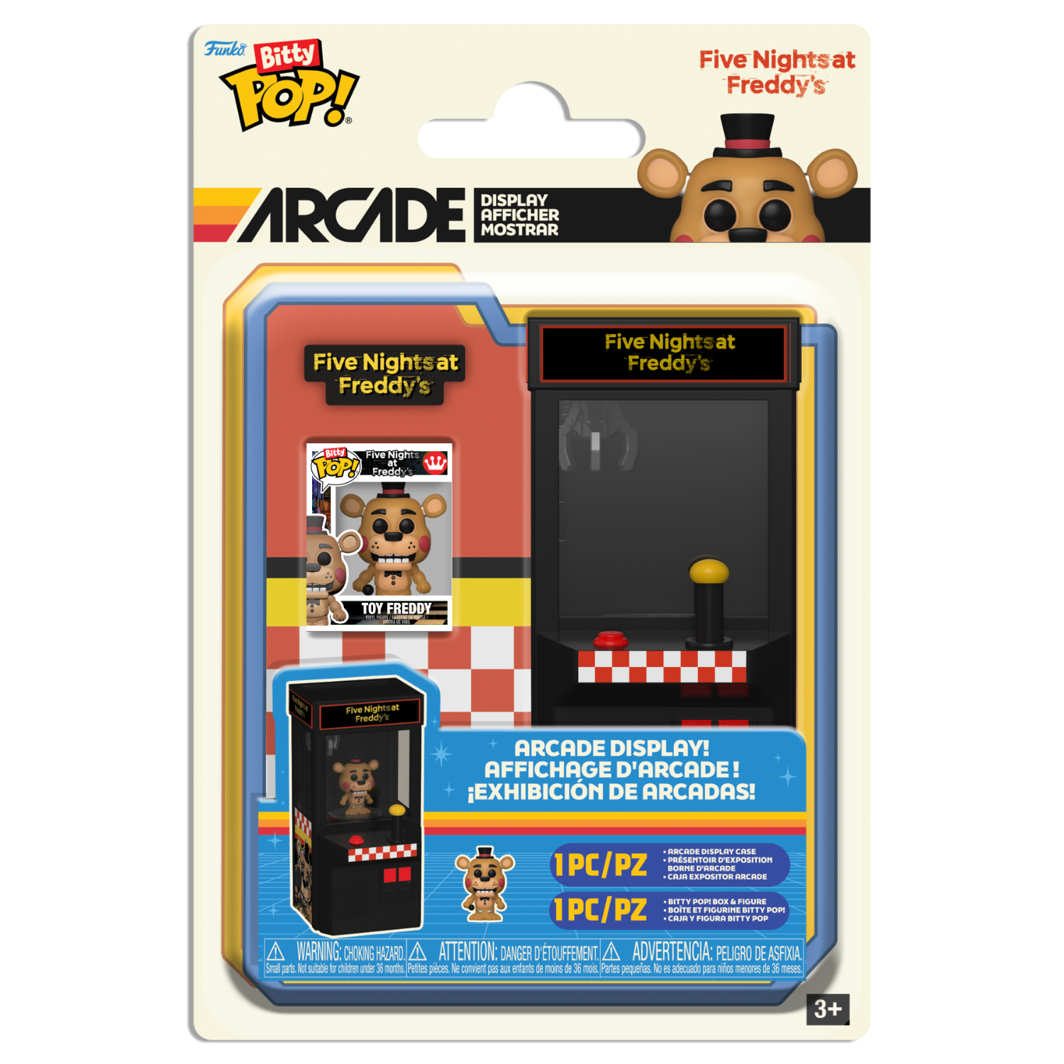 Funko Bitty Pop! Arcade: Five Nights At Freddys - Toy Freddy image