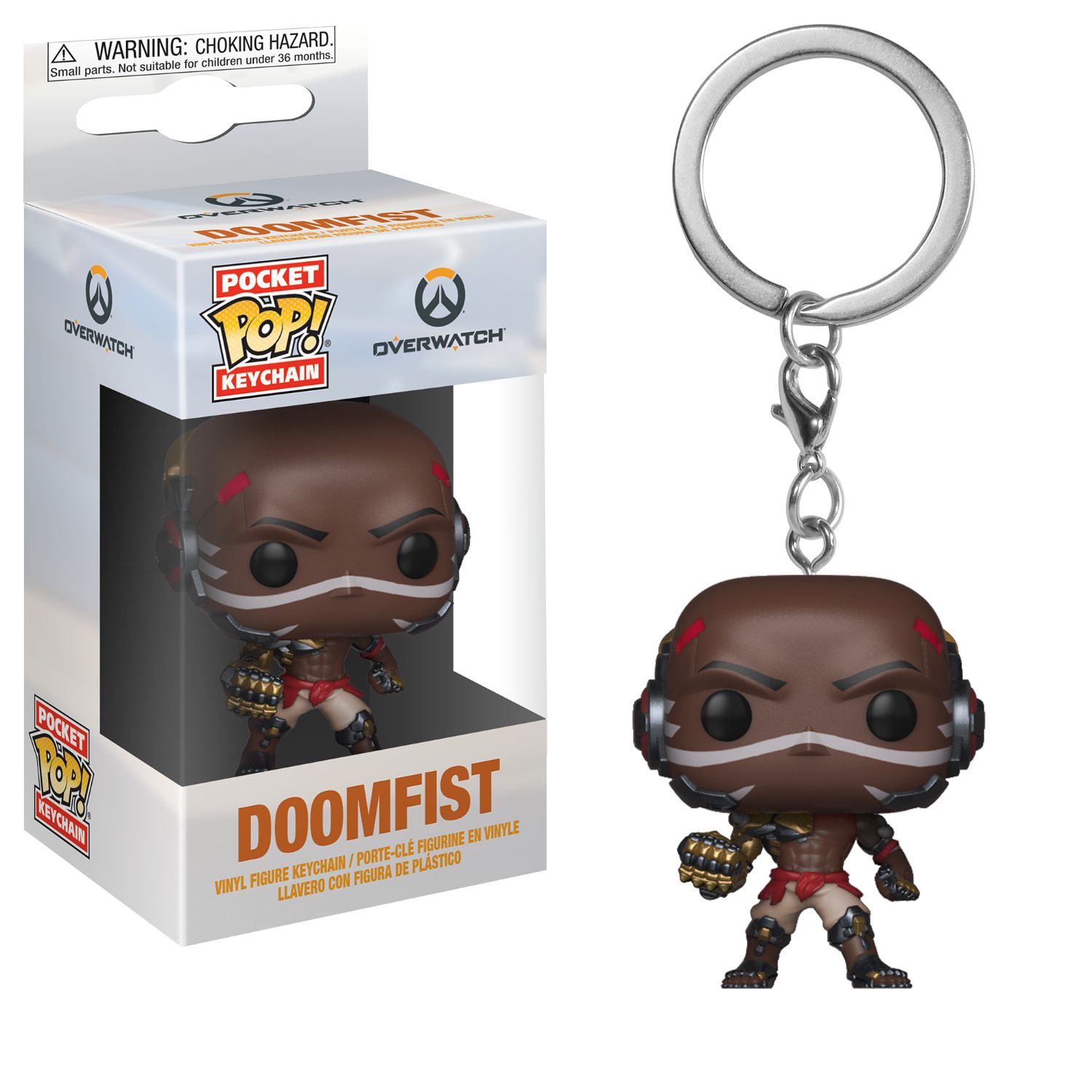 Funko Pop! Pocket Keychain:Overwatch-Doomfist image
