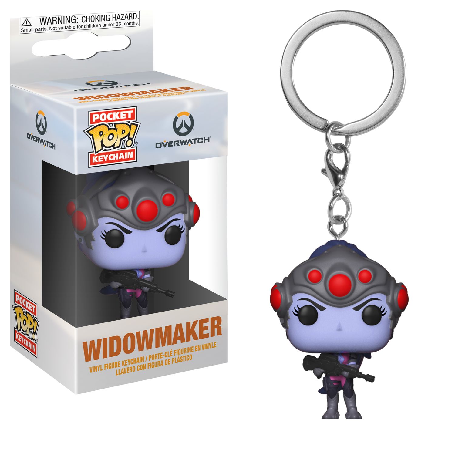 Funko Pop! Pocket Keychain:Overwatch-Widowmaker image