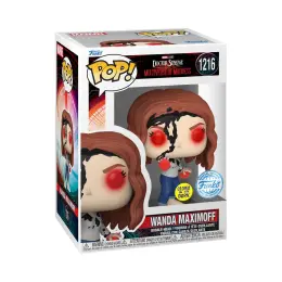 Funko Pop!: Doctor Strange in the Multiverse of Madness - Wanda Maximoff (Glows In The Dark)-(Special Edition) image