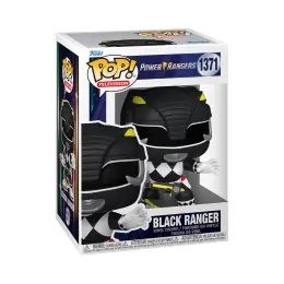 Funko Pop! Television: Power Rangers - Black Ranger (30th Anniversary) image