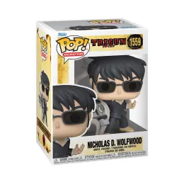 Funko Pop! Animation: Trigun - Nicholas D. Wolfwood With Punisher Cross image