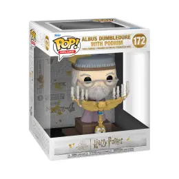 Funko Pop! Deluxe: Harry Potter and the Prisoner of Azkaban - Albus Dumbledore With Podium image