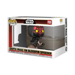 Funko Pop! Rides Deluxe: Star Wars The Phantom Menace - Darth Maul On Bloodfin Speeder image