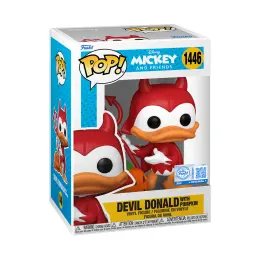 Funko Pop!: Disney Mickey And Friends - Devil Donald With Pumpkin image