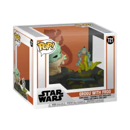 Funko Pop! Deluxe: Star Wars The Mandalorian™ - Grogu™ with Frog! image