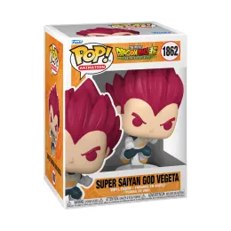 Funko Pop! Animation: Dragon Ball Super Broly - Super Saiyan God Vegeta (Punching) image