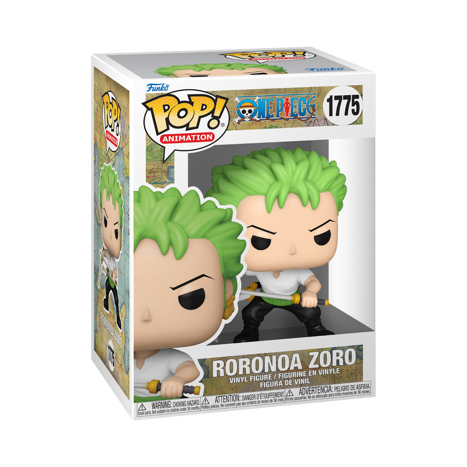 Funko Pop! Animation: One Piece - Roronoa Zoro (Two Sword Style
