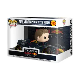 Funko Pop! Rides: Max Verstappen With RB20 - Oracle Red Bull Racing image