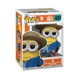 Funko Pop! Movies: Despicable Me 4 - V (Minion) image