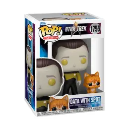 Funko Pop! Television: Star Trek The Next Generation - Data with Spot image