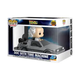 Funko Pop! Rides Deluxe: Back to the Future - Doc With Time Machine image