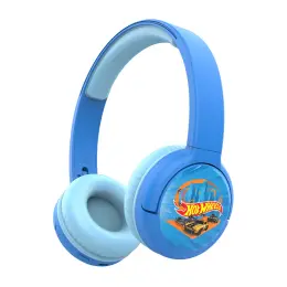 Hot Wheels Kids Wireless Headphones - Blue image
