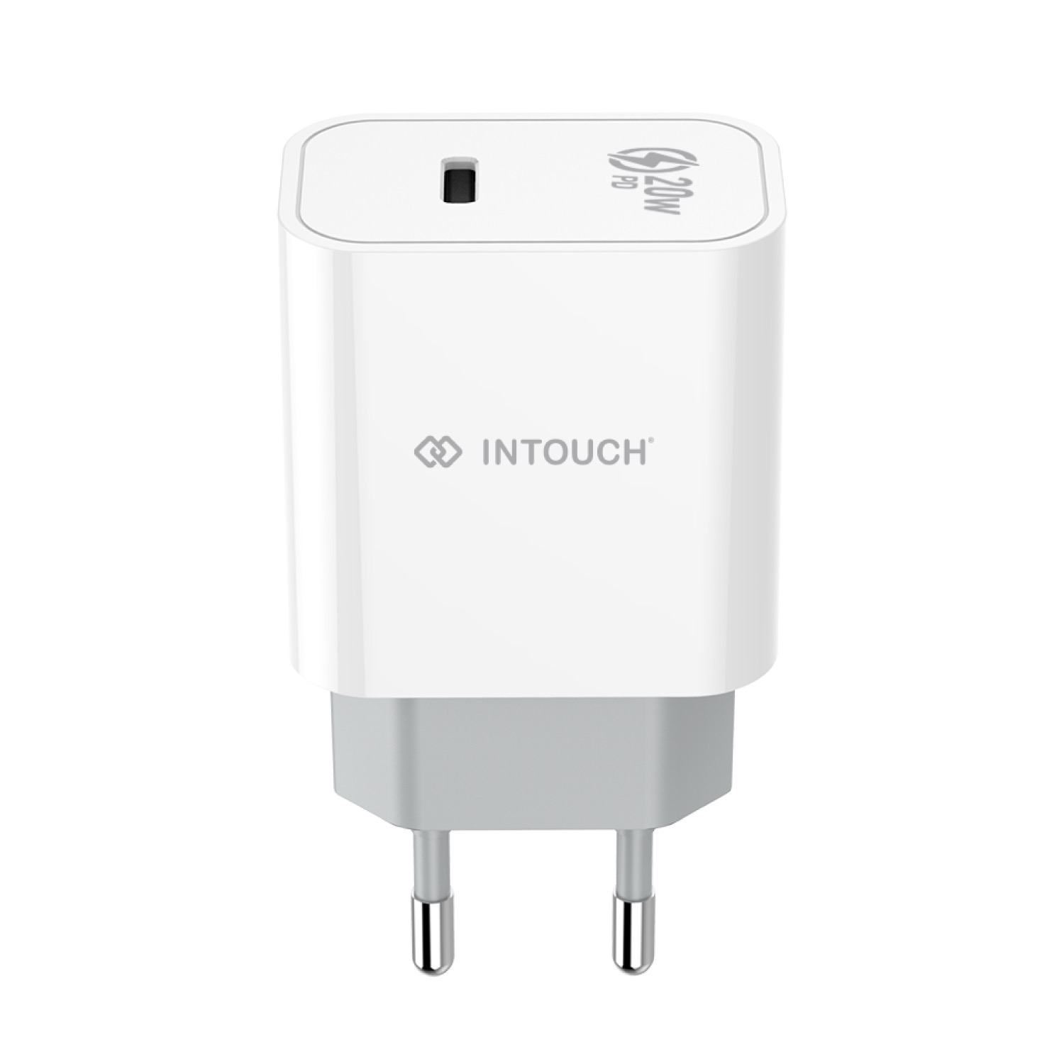 INTOUCH 1 Port PD Wall Charger 20W - White image