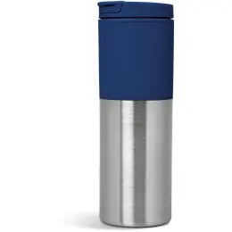Kooshty Typhoon Stainless Steel & Plastic Double-Walled Tumbler 450ml - Navy image