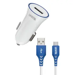 LOOP'D USB Port Car Charger With Type-C Cable - 10.5W image