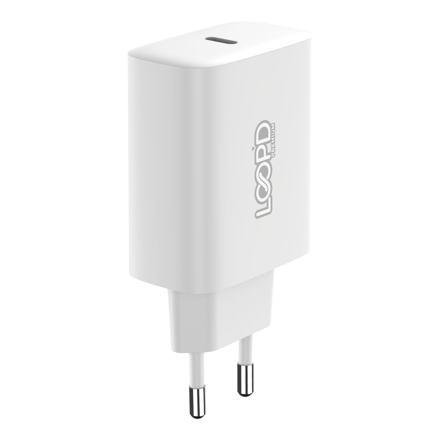 LOOPD 1 Port PD Home Charger 20W - White image