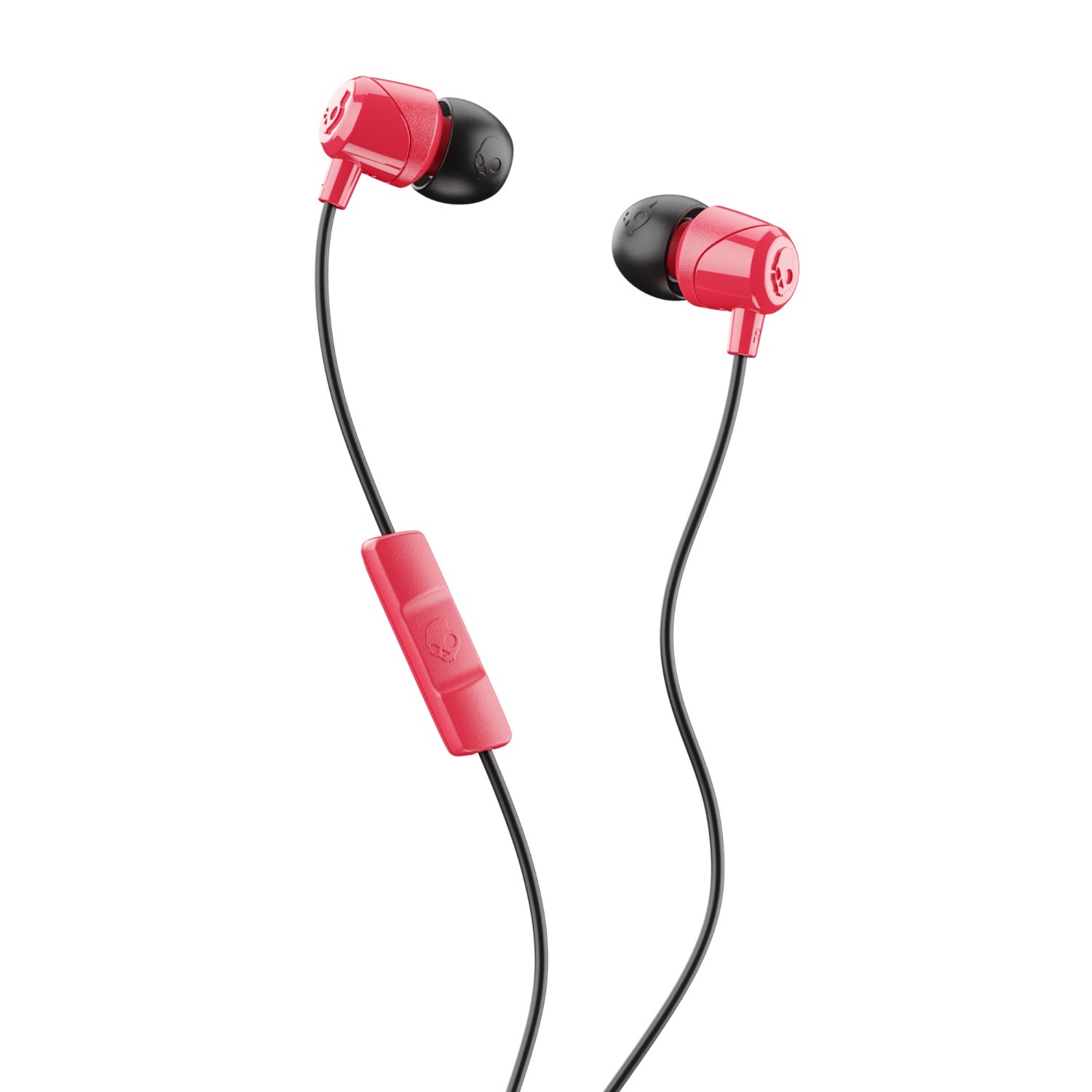 Skullcandy Jib™ Earbuds With Microphone - Black/Red image