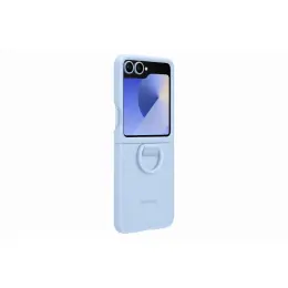 Samsung Silicone Cover With Ring - Samsung Galaxy Z Flip7 FE/Flip6 - Blue image