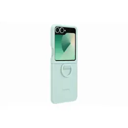 Samsung Silicone Cover With Ring - Samsung Galaxy Z Flip7 FE/Flip6 - Mint image
