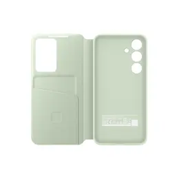 Samsung Smart View Wallet Cover - Samsung Galaxy S24 - Light Green image
