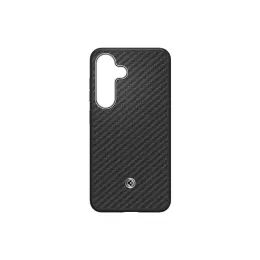 Samsung Enzo Aramid Case - Samsung Galaxy S25 - Black Silver image