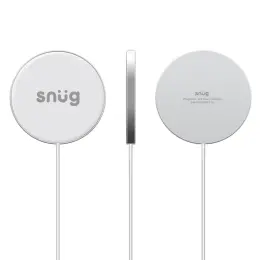 Snug MagSafe Wireless Charger 15W - Silver/Black image