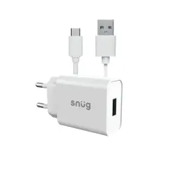 Snug Lite 1 Port Home Charger With Type-C Cable 2.1AMP image