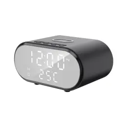 Snug Wireless Charger With Clock 15W - Black image