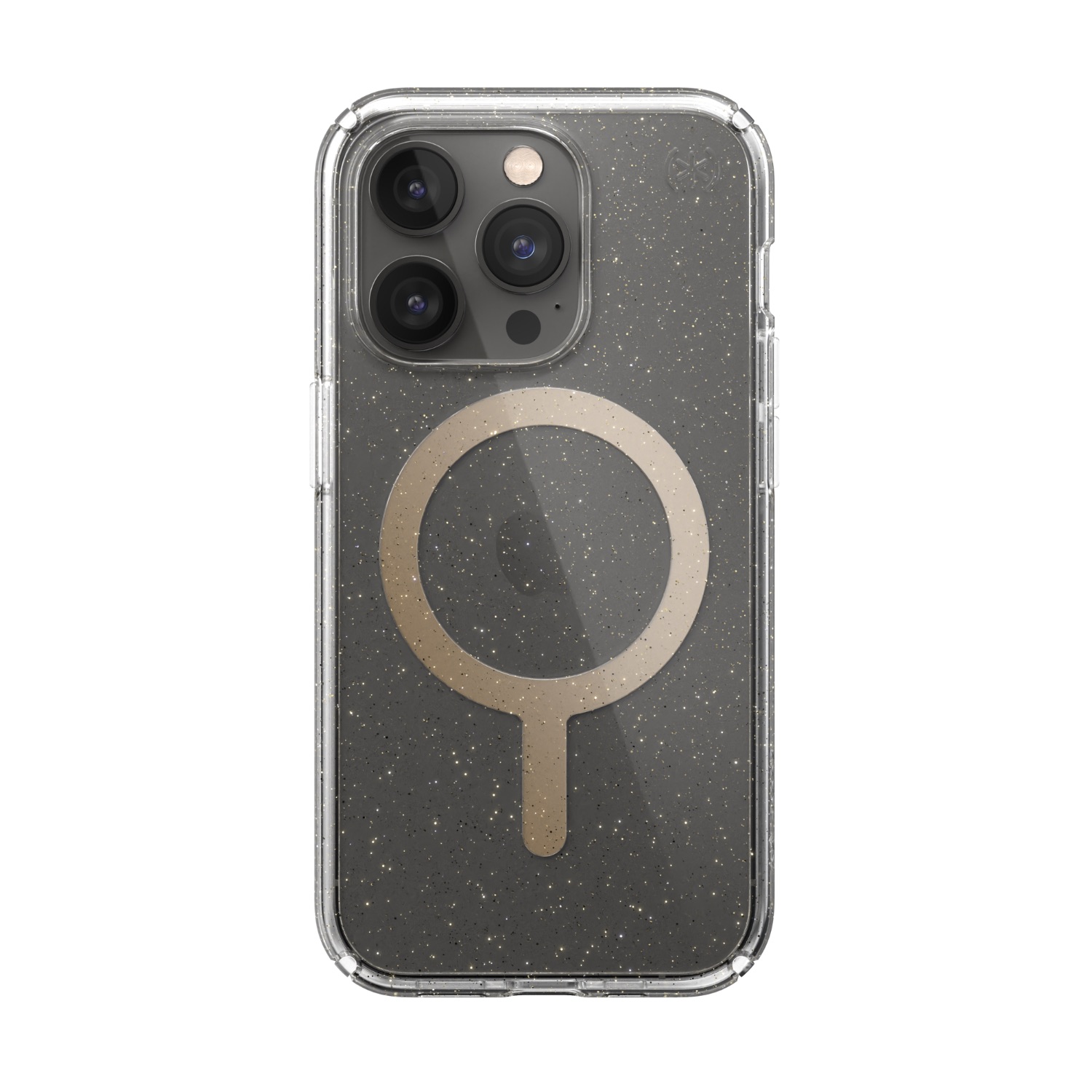 Speck Presidio Perfect Clear Glitter Magsafe Case - iPhone 14 Pro image