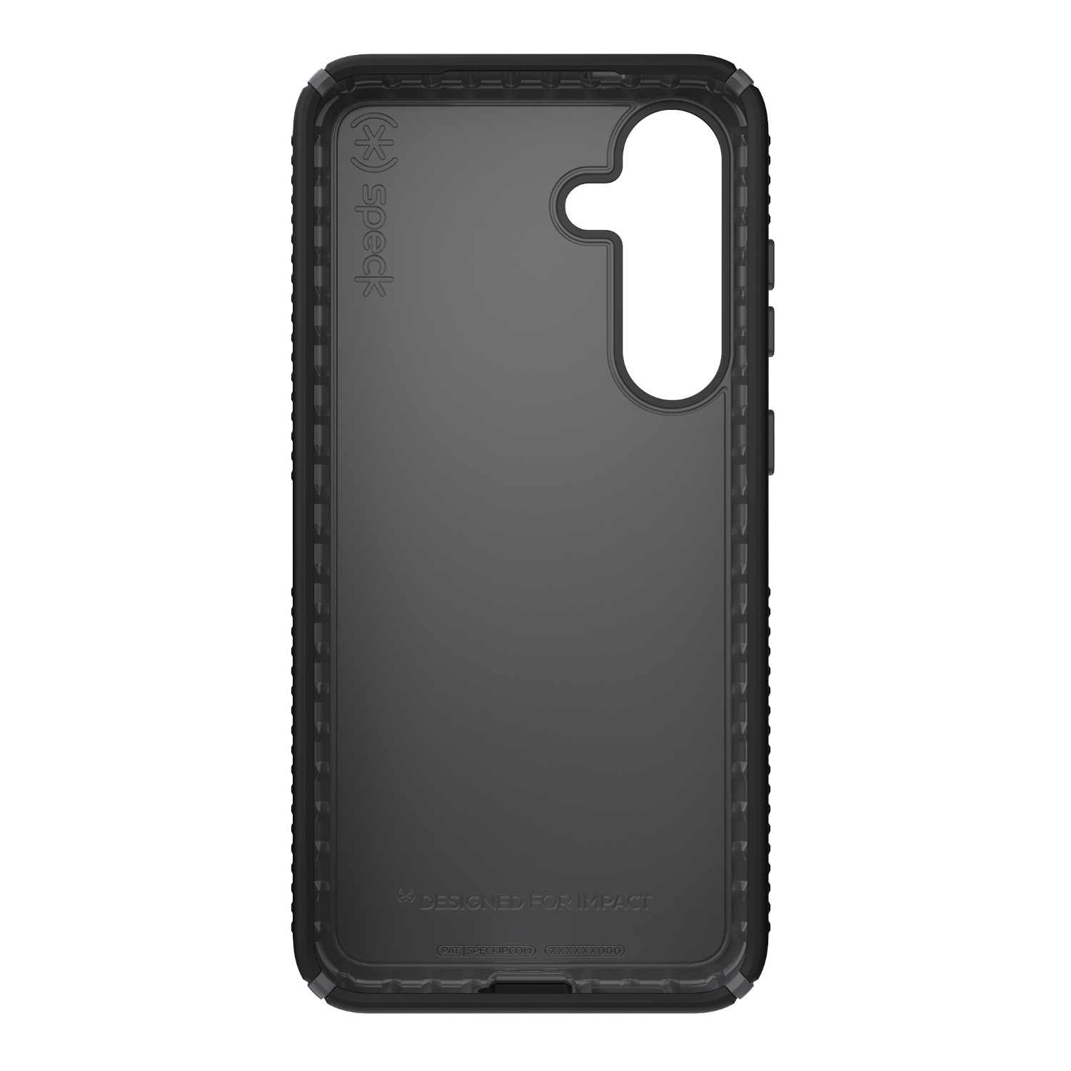 Speck Presidio2 Grip Case - Samsung Galaxy S25+ - Black & Slate Grey image