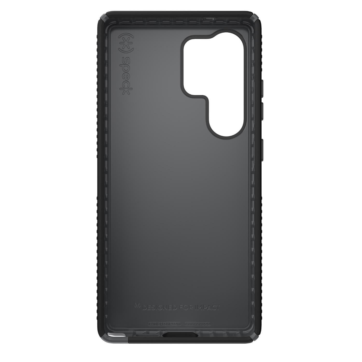Speck Presidio2 Grip Case - Samsung Galaxy S25 Ultra - Black & Slate Grey image