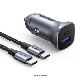 UGREEN Dual PD/USB Car Charger - 30W image