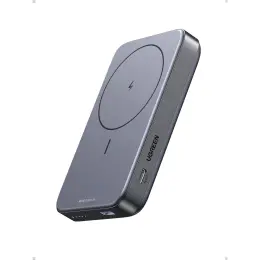 UGREEN Magnetic Wireless Power Bank With Kickstand 10000mAh - Grey image