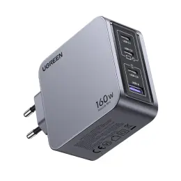 UGREEN Nexode Pro 4 Port PD/USB Wall Charger 160W - Grey image