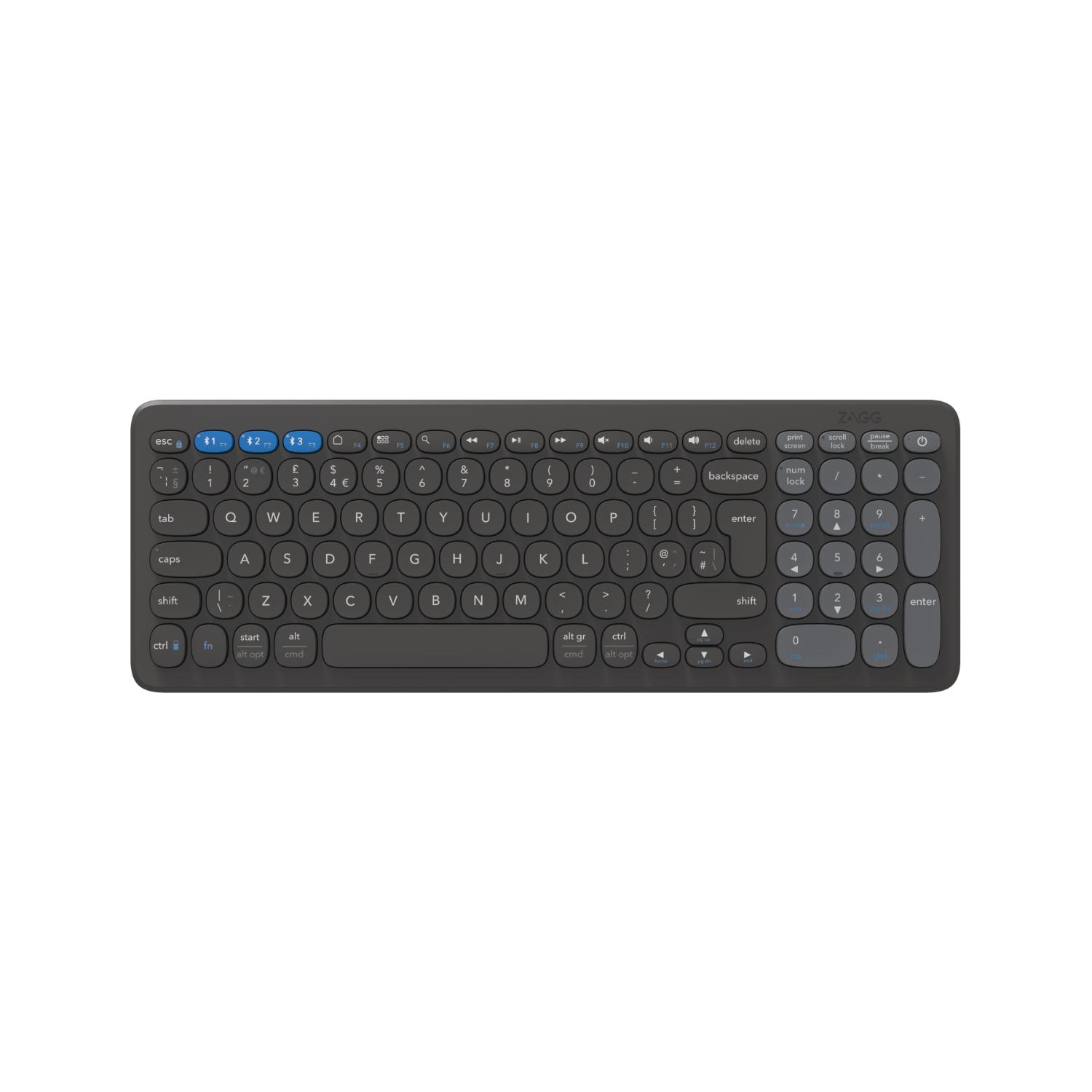 ZAGG Pro Wireless Keyboard 15-Inch - Grey image