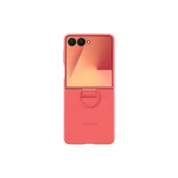 Samsung Silicone Cover With Ring - Samsung Galaxy Z Flip7 - Red image
