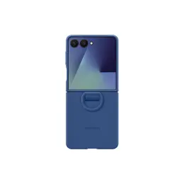 Samsung Silicone Cover With Ring - Samsung Galaxy Z Flip7 - Blue image