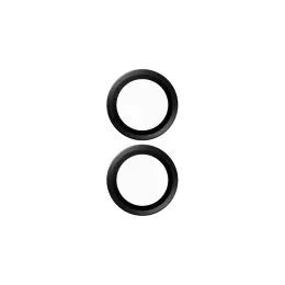 PanzerGlass Hoops Lens Screen Protector - Apple iPhone 16 / iPhone 16 Plus - Black image