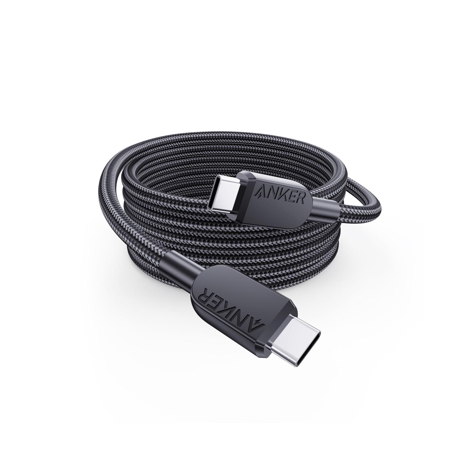 Anker 310 USB-C To USB-C Cable 60W 1.8M Cable - Black image