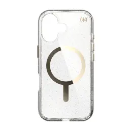Speck Presidio Lux MagSafe Case - Apple iPhone 17 - Gold Glitter image