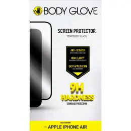 Body Glove Tempered Glass Screen Protector - Apple iPhone Air - Black image