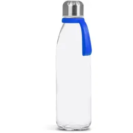 Kooshty Loopy Glass Water Bottle 650ml - Blue image