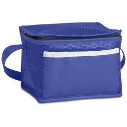 Altitude Brighton Non-Woven 6-Can Cooler Blue Closed