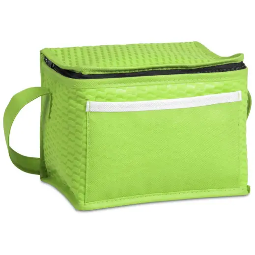 Altitude Brighton Non-Woven 6-Can Cooler Lime Closed