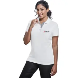 Ladies New York Golf Shirt Model Image