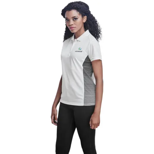 Ladies Zeus Golf Shirt Model