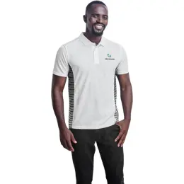 Mens Zeus Golf Shirt Model Image