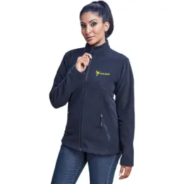Ladies Oslo Micro Fleece Jacket Model Image