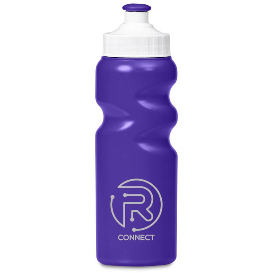 Altitude Baltic Plastic Water Bottle Purple Branded